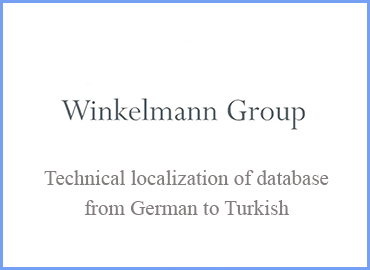 Localization of technical database on SAP from Germen to Turkish