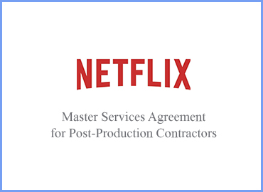 Master Services Agreement translation to Turkish for Post-Production Contractors 