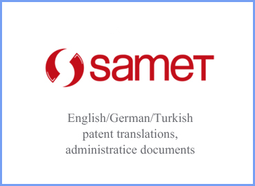 English German Turkish patent translations