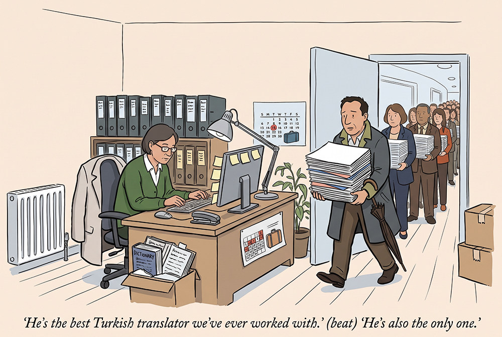 One Translator or a Team? Where the Threshold Actually Is