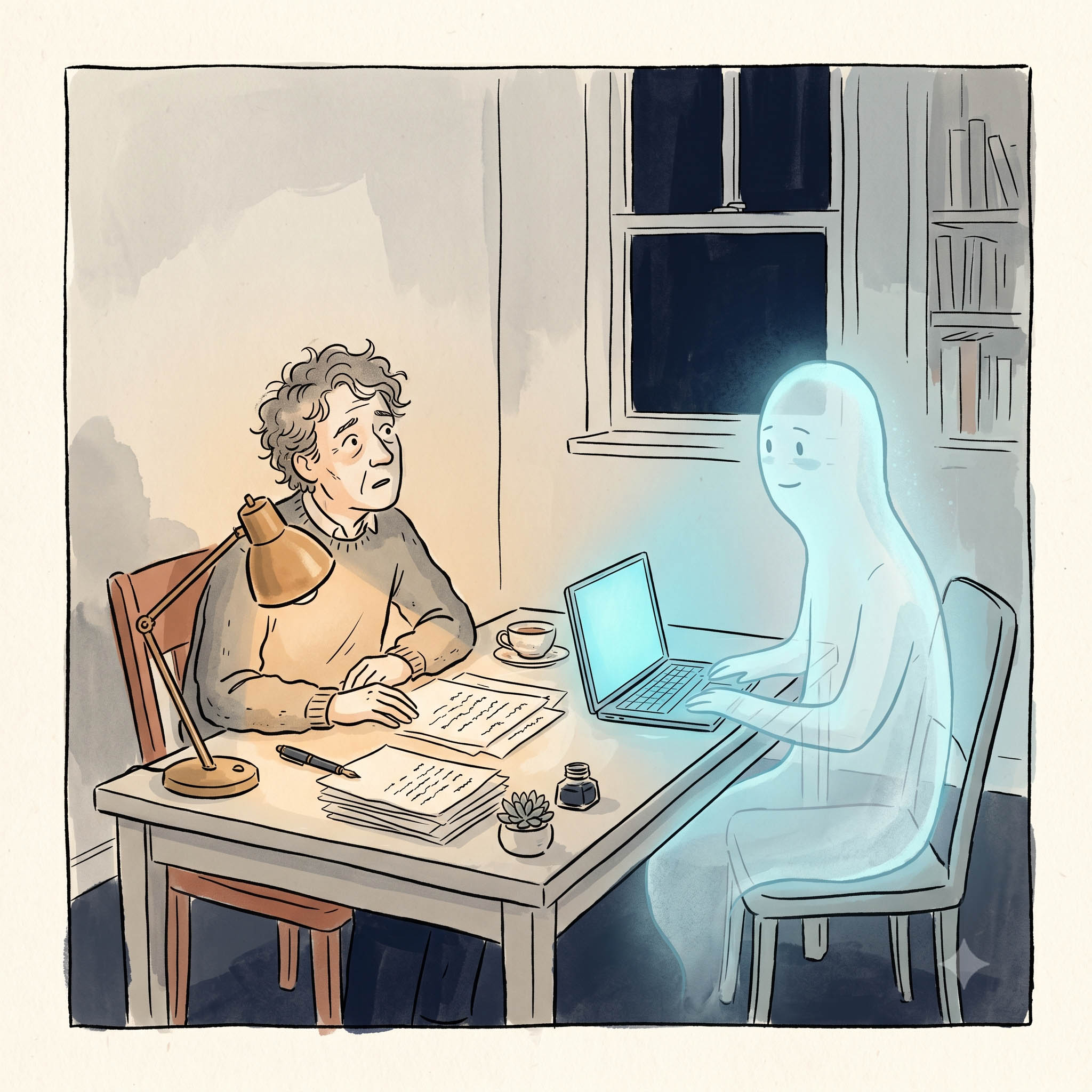 The Ghost Has Taken a Seat at the Table